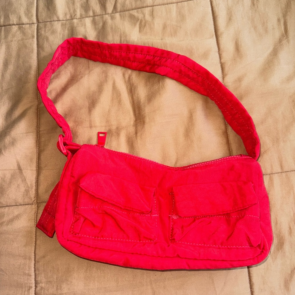 No Boundaries Vibrant Red Shoulder Bag